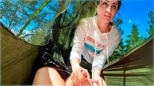 Outdoor POV Handjob in Hammock