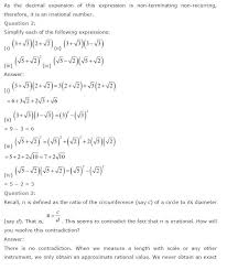 Ncert Solutions For Class 9th Maths Chapter 1 Number Systems La Clase