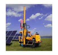 Solar Ground Screw Pile Driving Machine Post Driver Drilling ...
