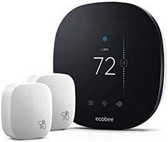 Most homeowners know that smoke detectors need batteries every year. Ecobee3 Lite Smart Thermostat With 2 Room Sensors Black Amazon Ca Tools Home Improvement