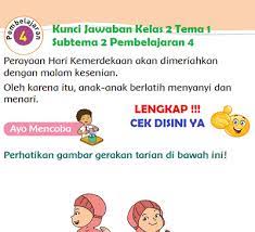 Check spelling or type a new query. Lengkap Kunci Jawaban Kelas 2 Tema 1 Subtema 2 Pembelajaran 4 Simple News Kunci Jawaban Lengkap Terbaru