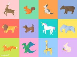 Download Premium Vector Of Animal Vector 44530 Free Illustrations Vector Free Geometric Animals
