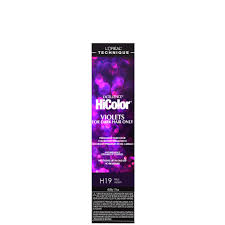 The l'oreal excellence hicolor red hilights is a product for dark hair only. Amazon Com L Oreal Paris Excellence Hicolor Permanent Hair Color True Violet 1 74 Oz Beauty
