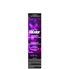 The l'oreal excellence hicolor red hilights is a product for dark hair only. Amazon Com L Oreal Paris Excellence Hicolor Permanent Hair Color True Violet 1 74 Oz Beauty