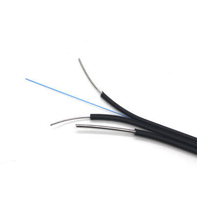 6 Core Single Mode Outdoor FTTH Fiber Optic Drop Cable With Anatel  Certificate