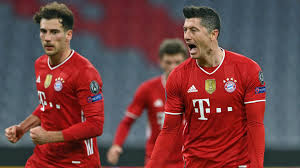 Andreas pereira tries a through ball, but marco parolo is caught offside. Bundesliga Robert Lewandowski On Target As Bayern Munich Beat Lazio To Book Uefa Champions League Quarter Final Place