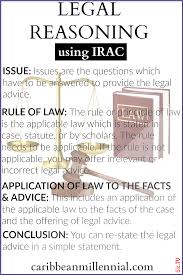 This Blog Post Explains The Process Of Legal Reasoning Using The Irac Method It Assesses The Ide Law School Life Law School Organization Law School Inspiration