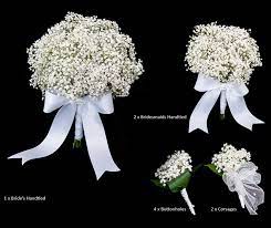 Wedding Flower Packages Wedding Flower Packages Baby S Breath Wedding Flowers Flower Bouquet Wedding