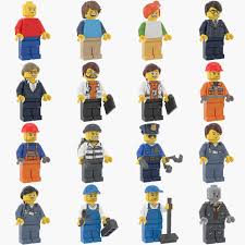 Lego Minifigures Figure 3d Model Turbosquid 1392953 Mini Figures Lego Minifigures Lego Studios