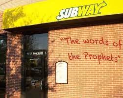 O Xrhsths Ian Jukes Sto Twitter The Words Of The Prophets Were Written On The Subway Wall Https T Co Zd42kdzn4n Twitter
