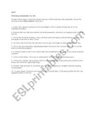 Well, whether it's christmas or not, there is no wait when it comes to getting presents. English Worksheets Christmas Quiz