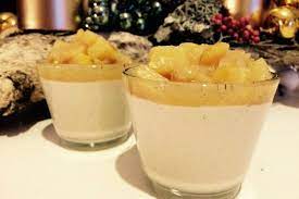 veganes weihnachtsdesserts spekulatiuscreme mit quitten nashi kompott rezept quitten weihnachtsdessert dessert