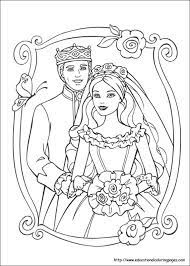 Pin By Katrina Morgan On Inkleur Barbie Coloring Barbie Coloring Pages Wedding Coloring Pages