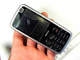 Nokia N77 old mobile cell phone broken ...