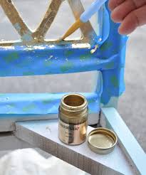 Save the liquid gold leaf for step 4. How To Revive An Old Chair Using Paint