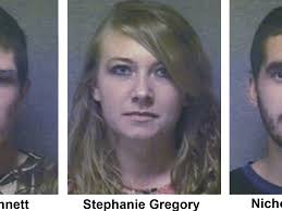 Trio held for burglary, teen for battery