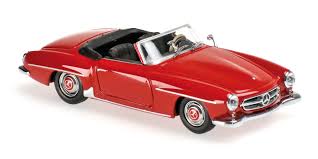 Mercedes Benz 190 Sl W121 1955 Dark Red Die Cast Hobbyland Mercedes Benz 190 Mercedes Mercedes Benz