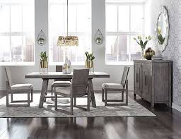 Farmhouse dining table, dining room table set, rustic trestle farmhouse table, reclaimed wood dine table, modern table, custom table. Liberty Furniture Modern Farmhouse Dining Room Collection By Dining Rooms Outlet