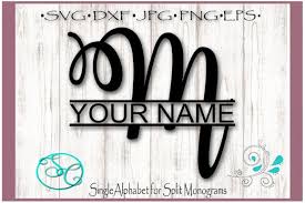 This free drawing program uses vector graphics, which provide a clear image whatever the magnification. Split Monogram Letter M Graphic By Shannon Casper Creative Fabrica