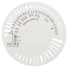 watch battery size measure gauge chart for watches repair replace tool