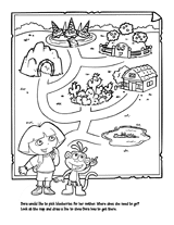 Dora The Explorer Map English Dora Map Childrens Books Activities Dora And Friends