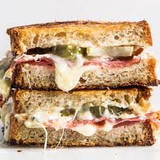 Salami And Pickle Grilled Cheese Recipe Bon Appetit