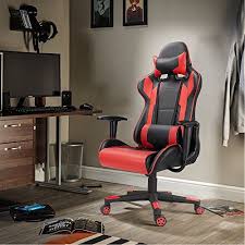 Devoko Ergonomic Gaming Chair Racing Style Adjustable Height High Back Pc Computer Chair With Headrest A Gaming Chair Best Office Chair Executive Office Chairs