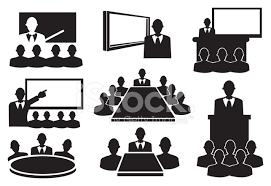 Don't worry, we have more than 50 anchor chart about meeting icon. Business Meeting Icon Set Stock Vektorgrafik Freeimages Com