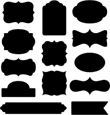 You can open any of our free pdf or eps label templates in illustrator to begin designing. Labels Cricut Banner Svg Shapes Label Shapes