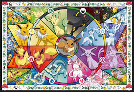 Jenny mercer • 20 pins. Amazon Com Pokemon Pokemon Eevee S Stained Glass 2000 Piece Jigsaw Puzzle Toys Games