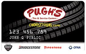 Some free credit cards also have 0% introductory interest rates, $0 balance transfer fees and no foreign transaction fees. Pugh S Tire Service Centers Automotive Credit Card Cfna