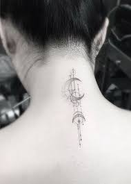 55 Attractive Back Of Neck Tattoo Designs For Creative Juice Neck Tattoos Women Neck Tattoo Designs Back Of Neck Tattoo