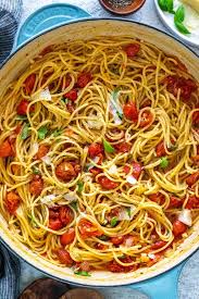 To lower your blood cholesterol level, choose only the leanest meats, poultry, fish and shellfish. Easy One Pot Pasta Recipe Jessica Gavin