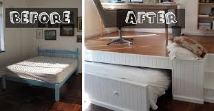 Think dual purpose small home office ideas Turn Your Guest Bedroom Into A Home Office Quickly And Easily Cute Diy Projects Diy Projects For Bedroom Pallet Projects Bedroom Diy Home Decor Bedroom