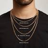Affix your measuring stick to a table surface and line up your chain and jewelry findings right alongside it to determine the precise length of chain you will need to cut from the bulk spool. 1