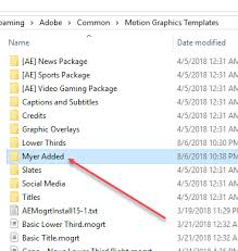 To install a.mogrt into your essential graphics panel in adobe premiere pro cc, click on the + symbol in the bottom right of the panel. Solved Motion Graphics Folder Location Adobe Support Community 9940725