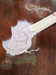 Repairing Filling Missing Or Damaged Veneer Furniture Repair Wood Repair Paint Furniture