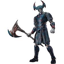 If you've seen justice league, you're now well aware that the baddie that finally brings this team of superheroes together is none other than steppenwolf. Amazon Com Beast Kingdom Justice League Movie Dah 010 Dynamic 8ction Steppenwolf Action Figure Toys Games