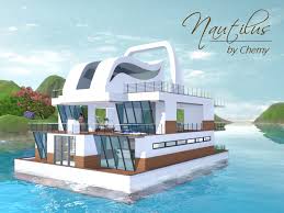 Though the sims 4 gives you plenty of freedom to do what you want, you can greatly enhance your experience with mods. Chemy S Nautilus Modern House Boat