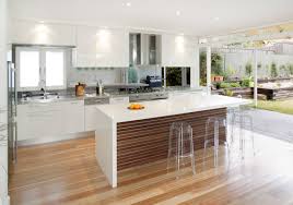 A waterfall countertop is easily recognizable by the fact that it drops vertically down the sides instead of stopping abruptly at the edge of a cabinet or island. Quartz Waterfall Kitchen Island Houzz