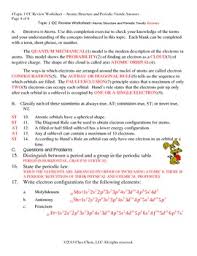 Who first published the classification of the elements that they have the same number of shells as the period number. Topic 1 Cc Review Worksheet Answers By Chez Chem Tpt