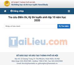 Sở này dự kiến công bố điểm thi trong hôm tuy nhiên, khả năng từ sau 17h chiều nay, phụ huynh và thí sinh đã có thể tra cứu điểm thi vào lớp 10 năm 2021. Ä'iá»ƒm Chuáº©n Vao Lá»›p 10 NÄƒm 2020 Ha Ná»™i Má»›i Nháº¥t