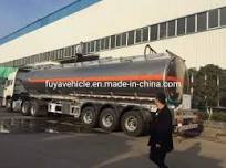 Aluminum Alloy 30000 to 60000 Liters 9000 Gallons Fuel Tanker Semi Trailer  for Sale