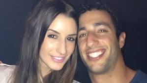 The girl that drives Ricciardo to win