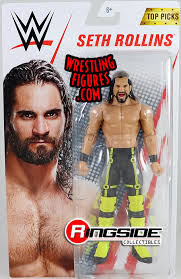 Figures toy company exclusive talking wrestling figures. Seth Rollins Wwe Series Top Talent 2019 Wwe Toy Wrestling Action Figure By Mattel