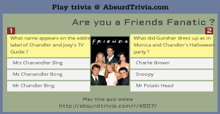 Feb 13, 2021 · example quiz on bing halloween quiz. Trivia Quiz Are You A Friends Fanatic