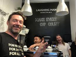 In 2009, hugh jackman (aka wolverine) and his wife traveled to ethiopia with the world vision organization. Hugh Jackman On Twitter Much Needed This Morning Laughingmanco Makeeverycupcount Coffee Keurig