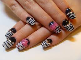 Tips are available in many different designs, ranging from solid colors like gel or regular nail polish to graphic designs such as animal prints and metallic colors. Nail Design Nail Art Design Animal Print