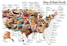 The southern states are known for having heavy, fattening foods that taste delicious. Which Food Staple Is Your State Known For