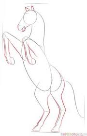 A link to an external website how to draw a mustang horse submitted by a fan of horses. How To Draw A Mustang Horse Step By Step Drawing Tutorials For Kids And Beginners Horse Drawing Tutorial Horse Drawings Drawing Tutorials For Kids